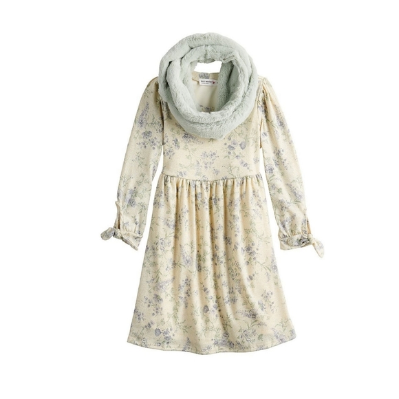 Knitworks Other - NWT | 2 Piece Dress & Scarf Set | Size 5